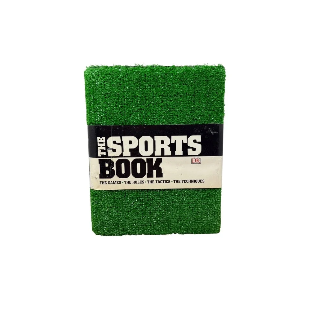 DK Publishing The Sports Book Hardcover Green Astroturf Cover Illustrated Guide